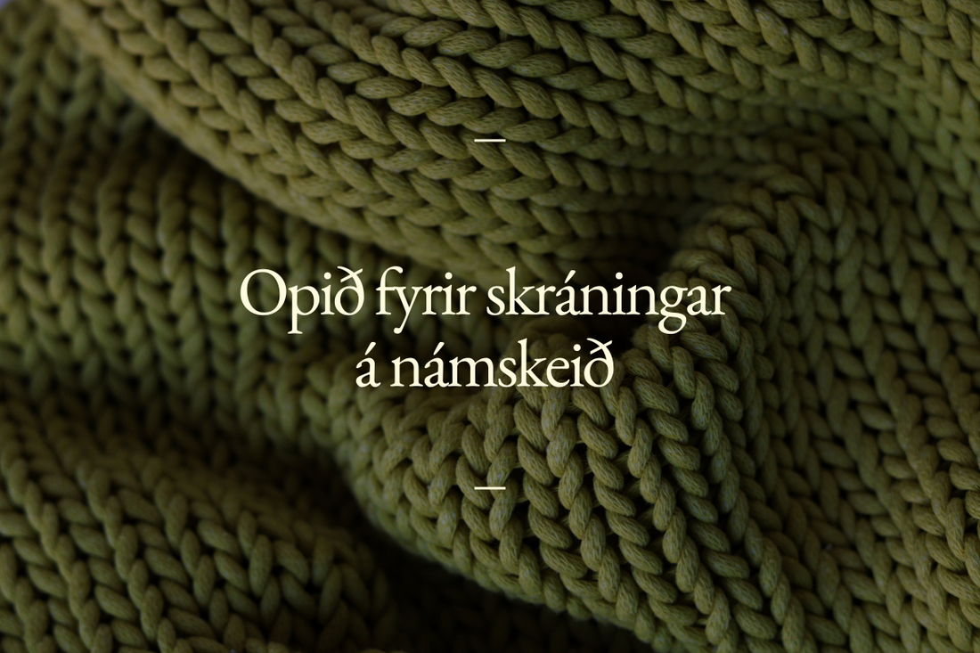 Opið fyrir skráningar!
