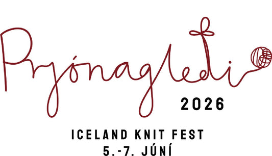 Prjónagleðin haldin í 10. sinn í júní.