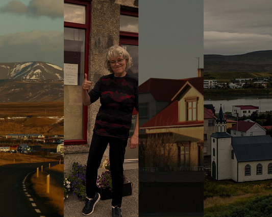 Upphitun fyrir Prjónagleði hafin – prjónað í heimahúsum hér og þar á Blönduósi 🧶